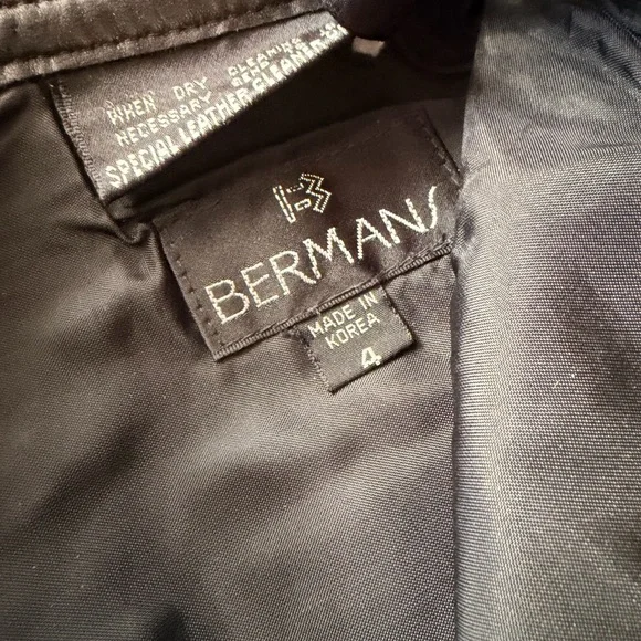 VNTG Bermans Leather Pants - Picture 4 of 6